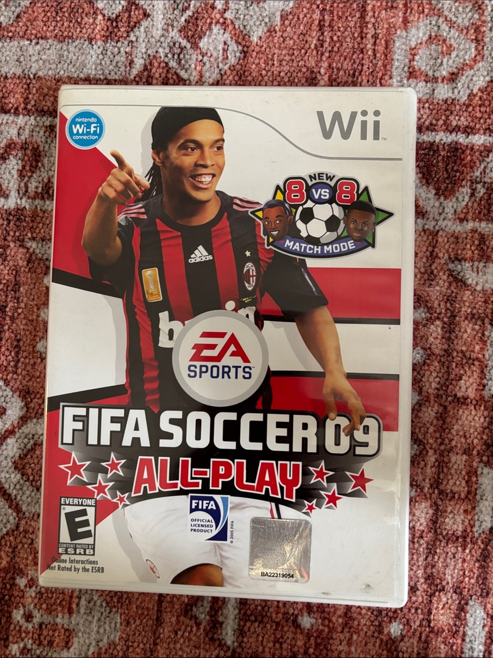 EA Sports FIFA Soccer 09 All-Play (Wii) - Red & Black